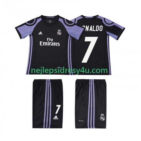 Fotbalový Dres Real Madrid Cristiano Ronaldo 7 2016 2017 Retro Dětské Alternativní